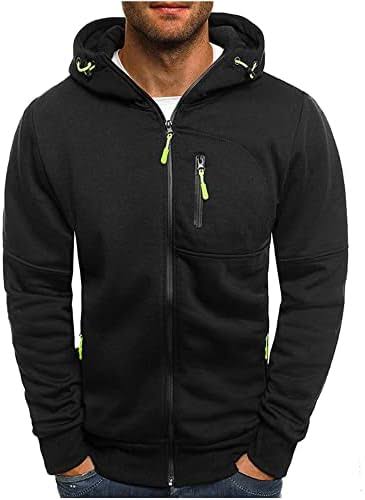 Men Hoodies Casual Hoodies for Men with Zip