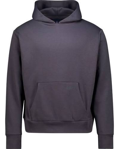 Mens Relaxed Hoodie Colour | Dark Grey