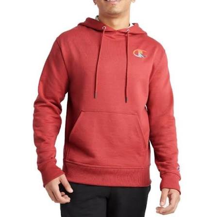 Mens Redwood Red Graphic Hoodie